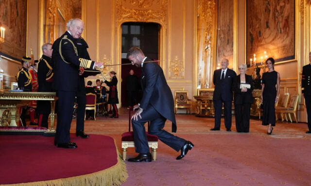 DavidBeckhamKnighthood