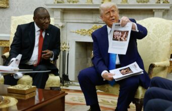 Trump Announces Ban on South Africa From 2026 G20 Summit