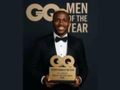 Osimhen Crowned Wins GQ Sportsman of the Year Award