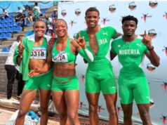 Team Nigeria Surge at World Relays Qualifiers as Mixed 4x100m, Men’s 4x400m Seal Spots