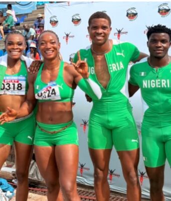 Team Nigeria Surge at World Relays Qualifiers as Mixed 4x100m, Men’s 4x400m Seal Spots