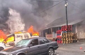 ‘No To Igbo king’ protests turn violent in South Africa