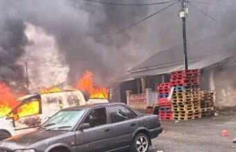 ‘No To Igbo king’ protests turn violent in South Africa