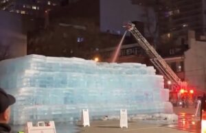 Toronto Fire Crews Melt Drake’s ‘Iceman’ Sculpture Over Safety Fears