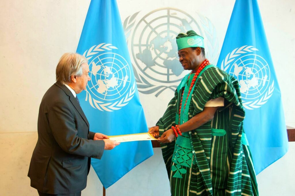 Jimoh Ibrahim Assumes Duty as Nigeria’s UN Representative | Metro Standard