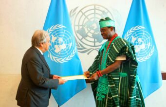 Jimoh Ibrahim Assumes Duty as Nigeria’s UN Representative