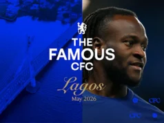 Chelsea Set for Historic Lagos Visit as Victor Moses Headlines Fan Event