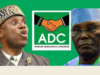Rowdy Scene at ADC Secretariat as Atiku, Amaechi Submit 2027 Presidential Forms