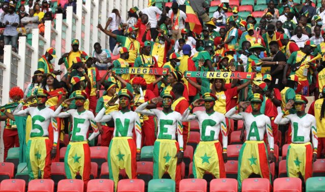 Senegal fans