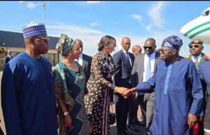 Tinubu Arrives Kigali for Africa CEO Forum