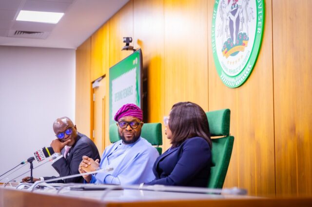 Minister of Communications, Innovation and Digital Economy Bosun Tijani