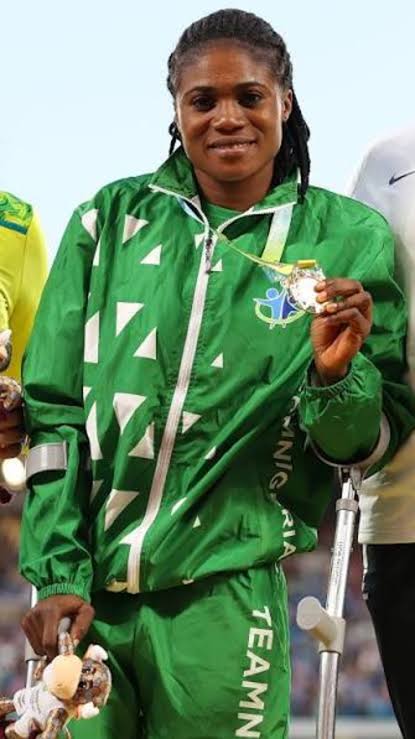 Goodness Nwachukwu gold