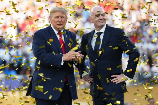 Trump Gianni Infantino