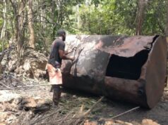 Navy Seizes 98,000 Litres of Suspected Stolen Crude, Diesel in Rivers