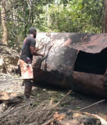 Navy Seizes 98,000 Litres of Suspected Stolen Crude, Diesel in Rivers
